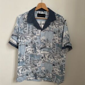 Men’s Abercrombie Silky Camp Shirt